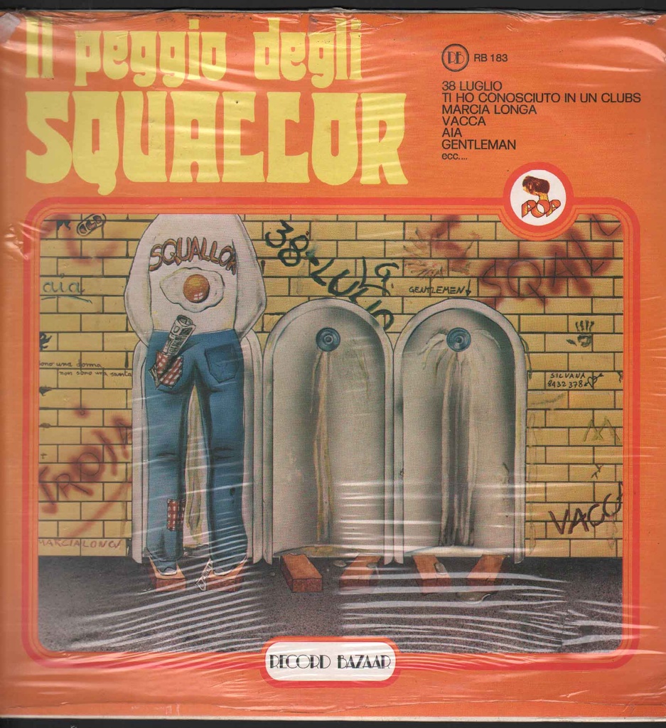 [RB183] Il Peggio Degli Squallor LP 33 Giri Squallor