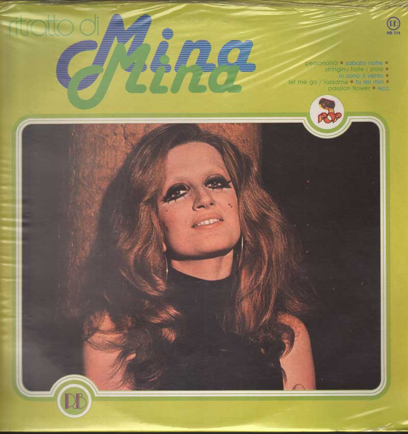 [RB314] Ritratto di Mina Lp 33 Giri Mina