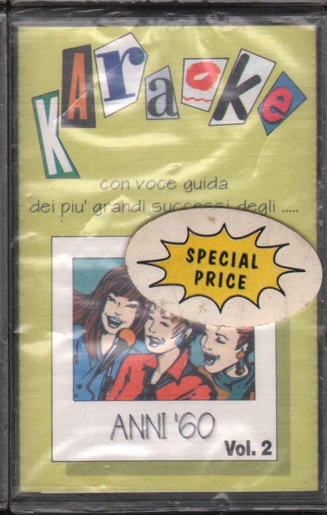 [0042217030746] Karaoke MC7 Basi Musicali Anni '60 Vol. 2 (America) MC7 Musicassetta AA.VV. Artisti Vari