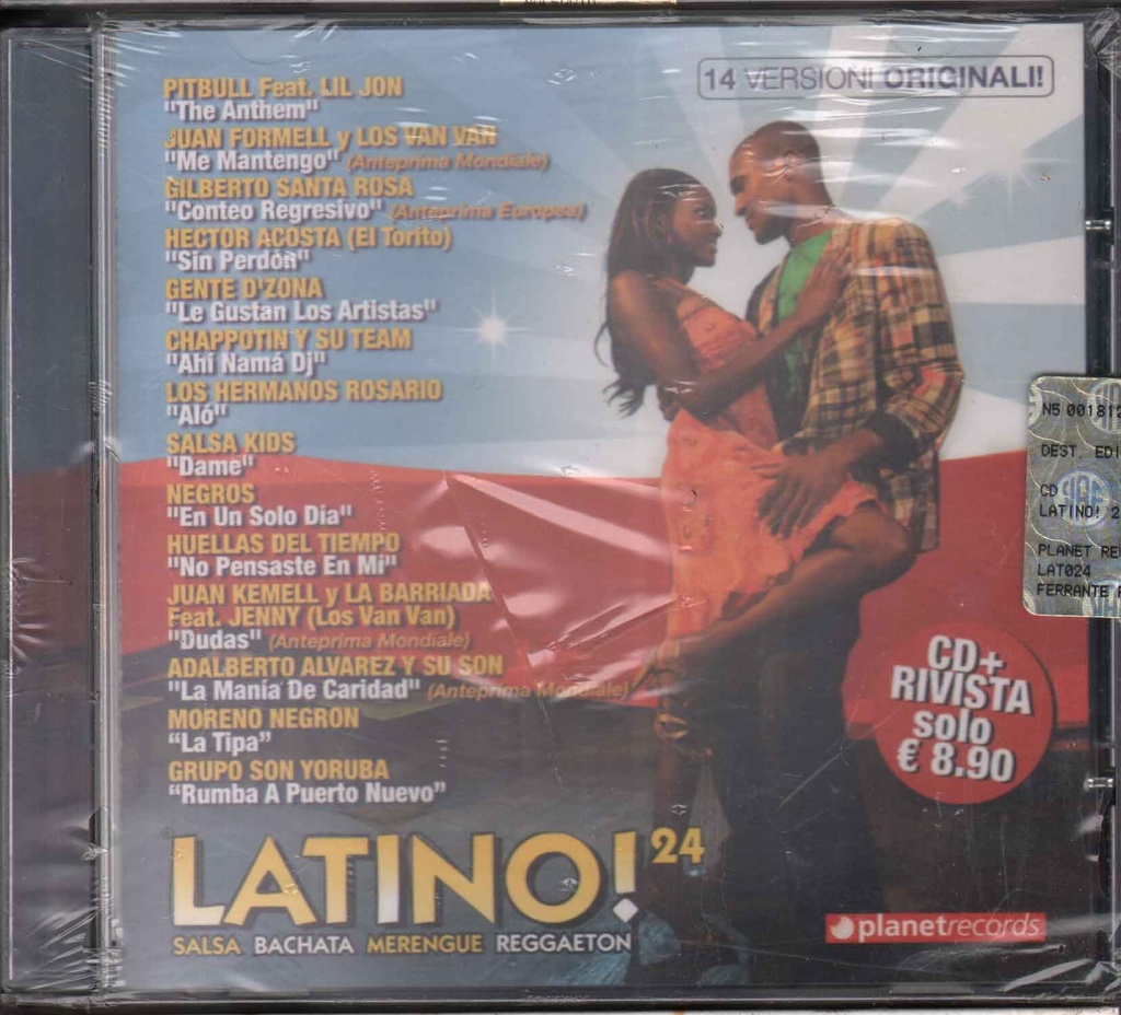 [8033462900245] Latino! 24 CD Jewel Box