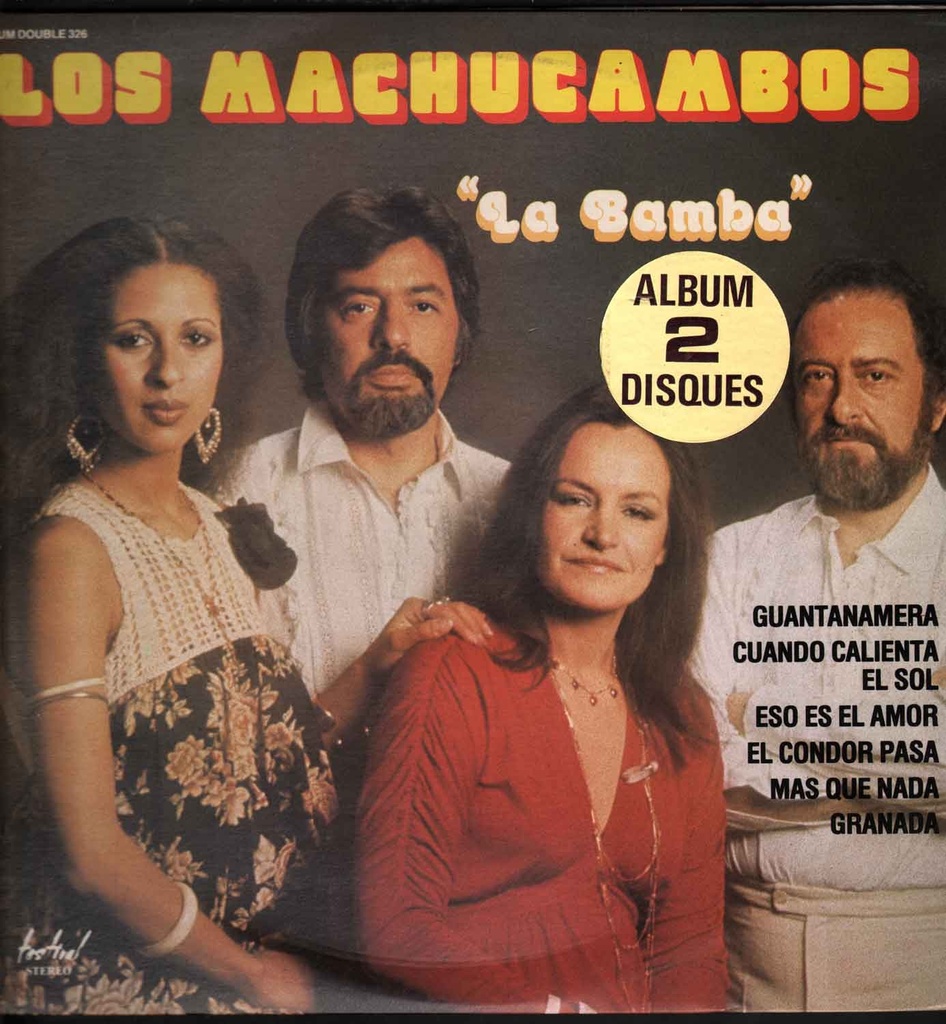 [ALB326] La Bamba Doppio Lp 33 giri / Sleeve: Gatefold - Copertina: Apribile Los Machucambos