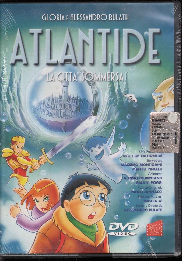 [8010927090017A] La Citta' Sommersa DVD Bulath Alessandro - Avo Film Sigillato