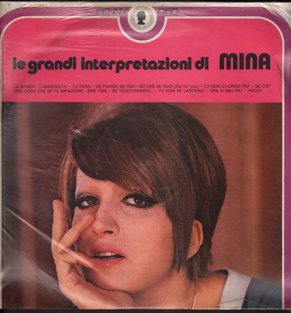 [RPO72019] Le Grandi Interpretazioni Di Mina Lp 33 Giri Mina