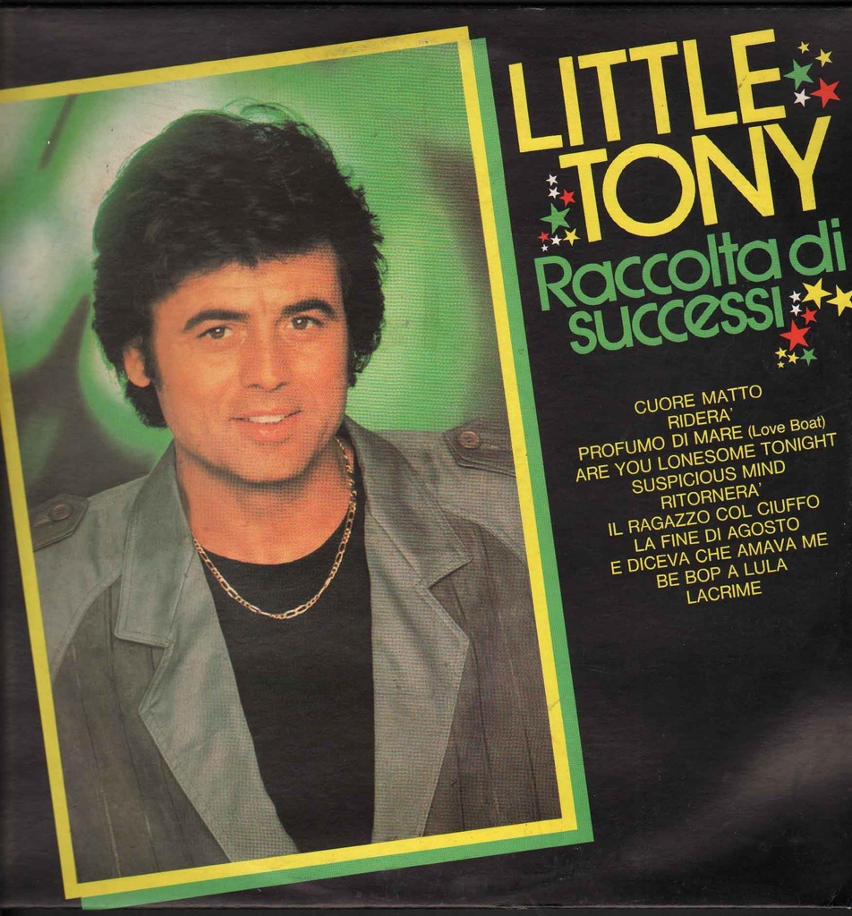 [ORL8794] Raccolta Di Successi Lp 33 Giri Little Tony