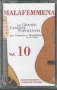 La Grande Canzone Napoletana Per Chitarra e Mandolino - Malafemmena Vol 10 MC7 Musicassetta Gino Evangelista e Paolo Del Vecchio