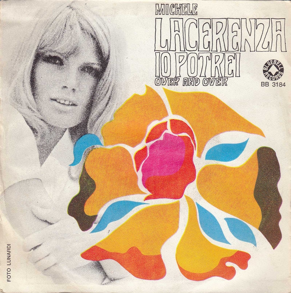 [BB3184] Io Potrei / Over And Over Vinile 45 giri 7" Michele Lacerenza