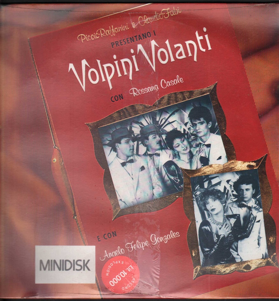 [CGD16001] Volpini Volanti Lp 33 Giri Volpini Volanti Con Rossana Casale Ed Angelo Felipe Gonzales