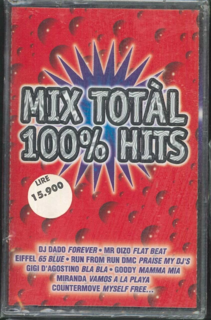 [8014961721630] Mix Totàl 100% Hits MC7 Musicassetta Diss Gacha