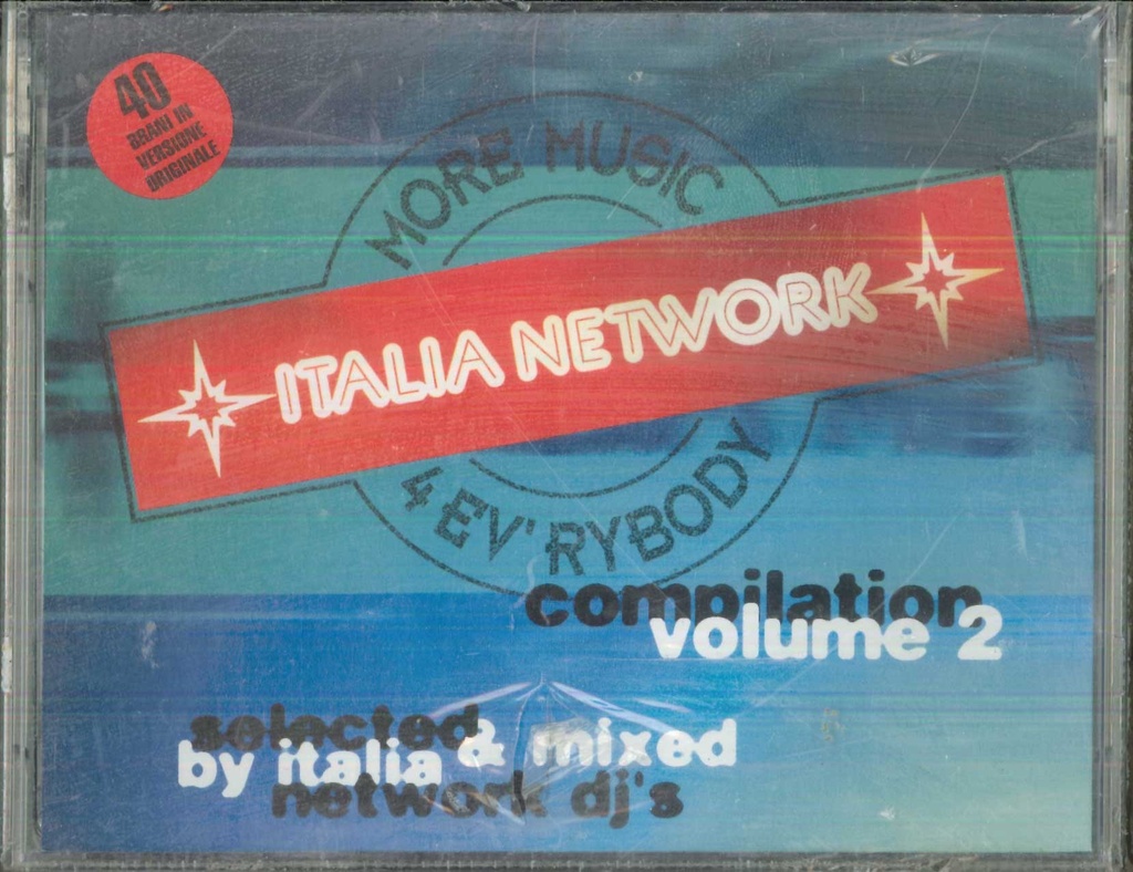 [8013744175141] Italia Network Compilation Volume 2 MC7 Musicassetta Doppia Diss Gacha
