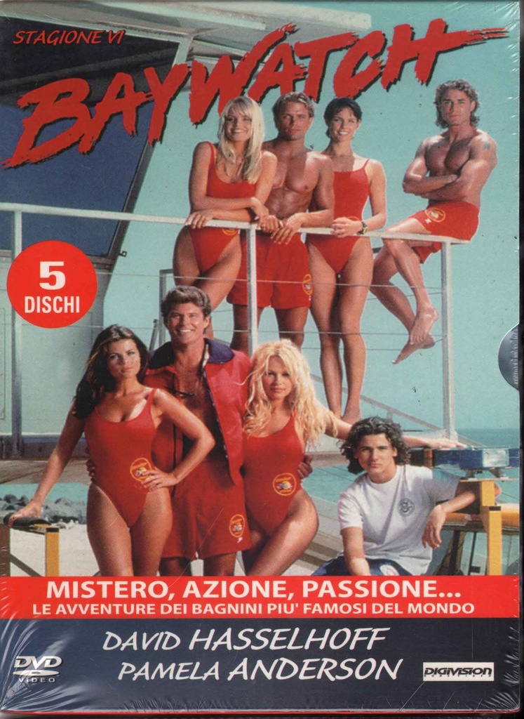 [8016207846305] Baywatch Stagione 6 DVD Pamela Anderson Y Bleeth / A Paul / B Warlock Sigillato