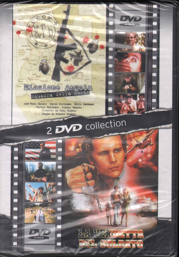 [8011111110320] Missione Angola Squadra Della Morte / La Vendetta Del Soldato DVD Sigillato