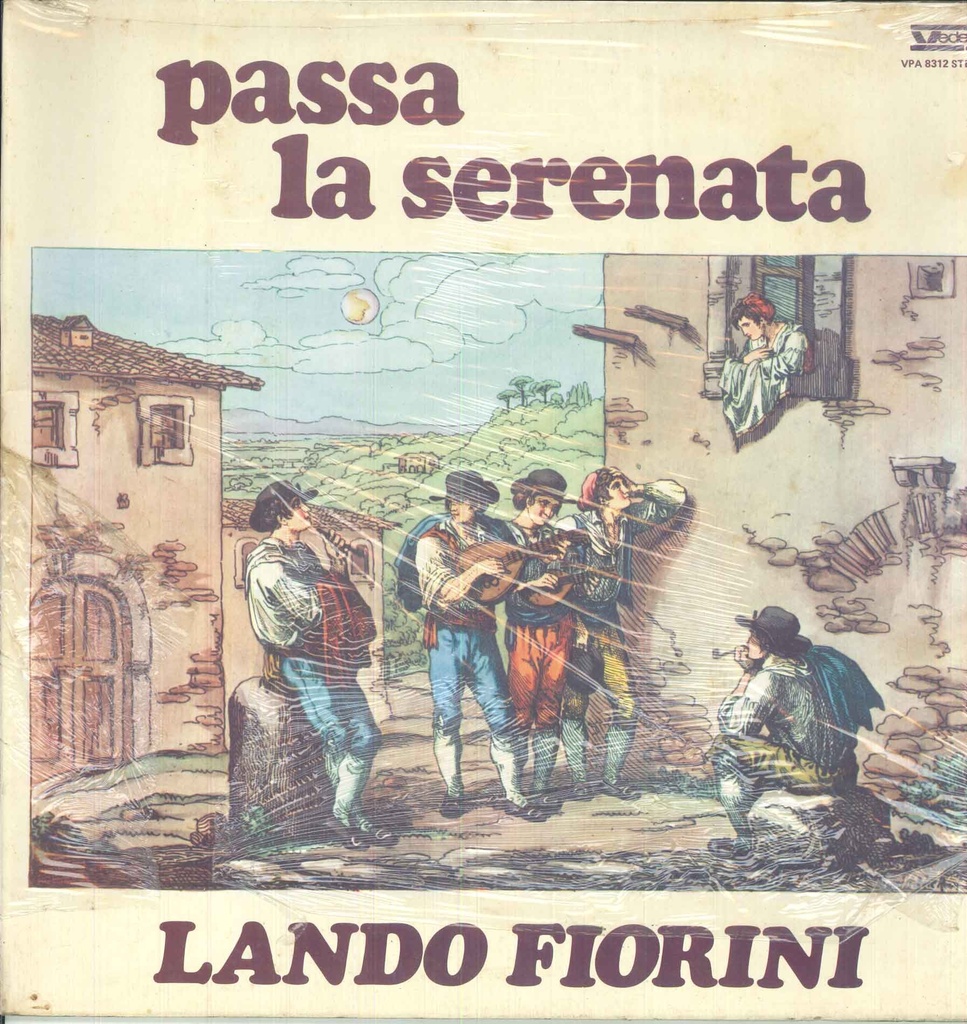 [VPA8312] Passa La Serenata Lp 33 Giri Lando Fiorini