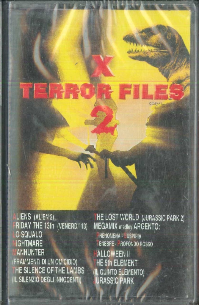 [3259130044645] X Terror Files 2 MC7 Musicassetta Diss Gacha