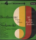Symphony No. 9 Choral Lp 33 Giri Beethoven /Leopold Stokowski Conducting London Symphony Orchestra & Chorus