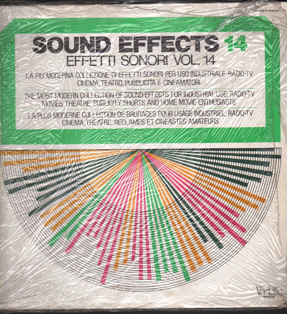 [VSM38575] Sound Effects 14 - Effetti Sonori Vol. 14 Lp 33 Giri No Artist