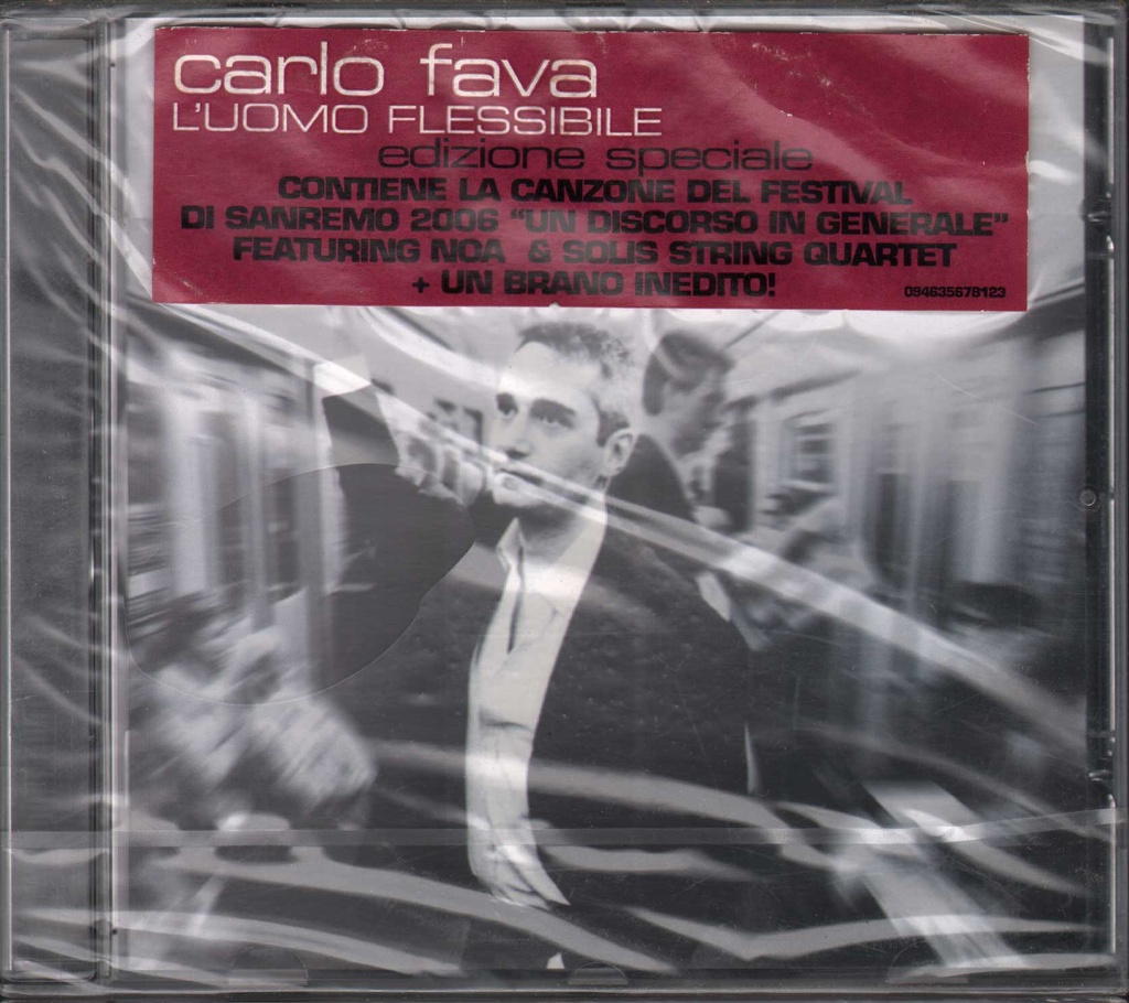 [0094635678123] L'Uomo Flessible CD Jewel Box Carlo Fava