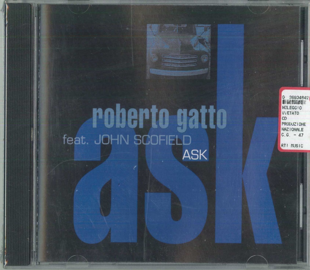 [8012842209529] Ask CD Jewel Box Roberto Gatto Feat. John Scofield
