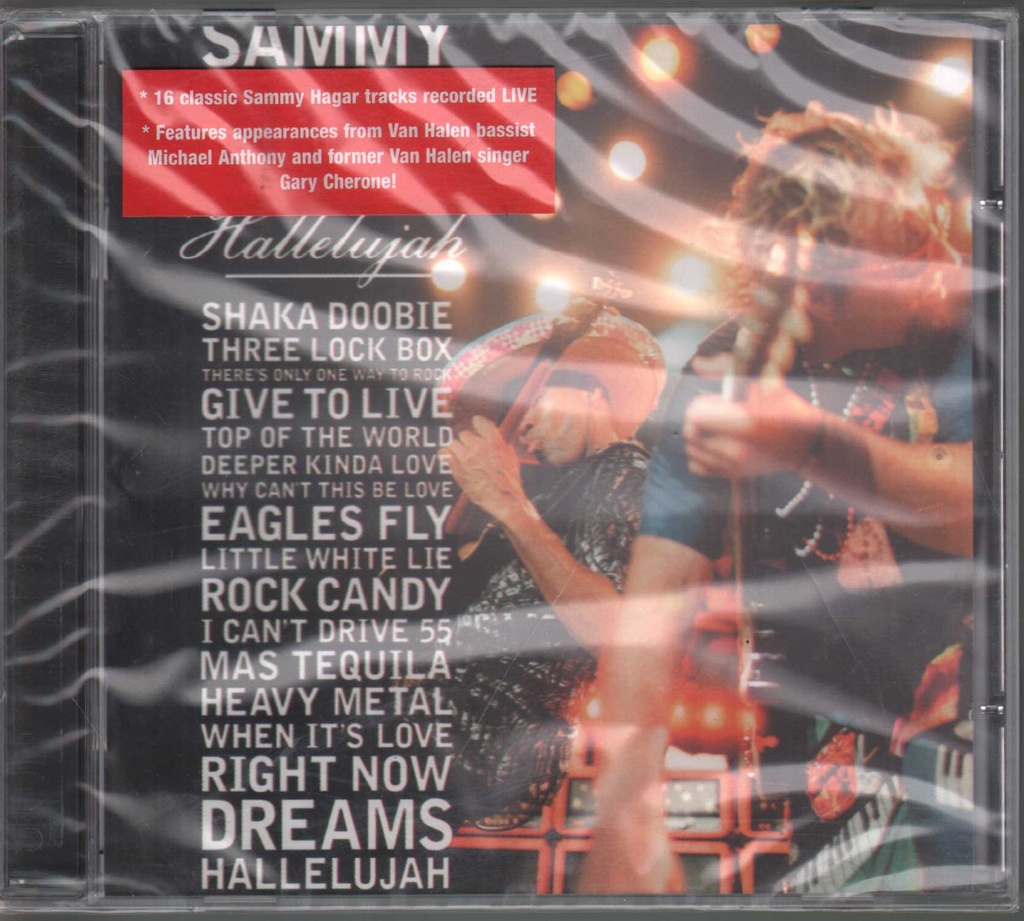 Live Hallelujah CD Jewel Box Sammy And The Wabo's