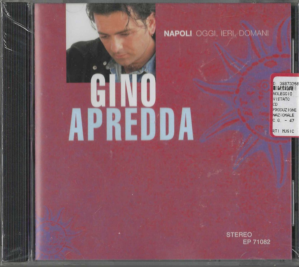 [8012842710827] Napoli Oggi, Ieri, Domani CD Jewel Box Gino Apredda