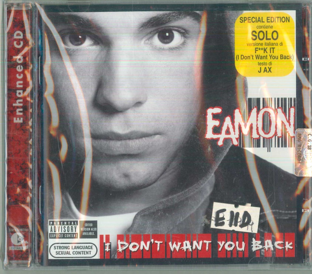 [0828766476828] I Don't Want You Back CD Jewel Box Eamon
