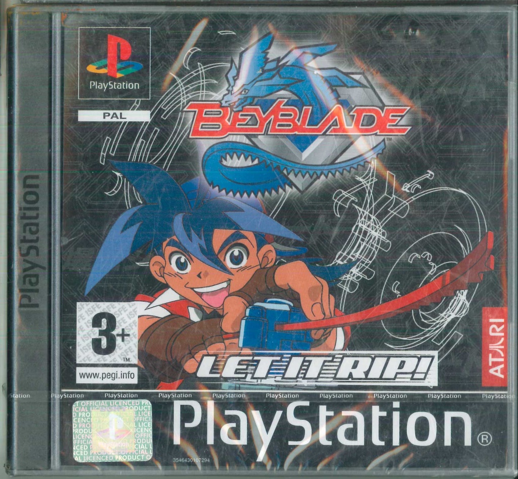 [3546430107294] Beyblade Let It Rip Playstation 1 PS1 Sigillato 3546430107294