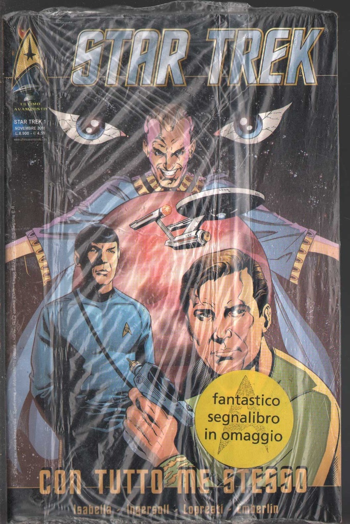 [9788888027098] Star Trek Ultimo Avamposto Uno Con Segnalibro In Omaggio Fumetto Sigillato