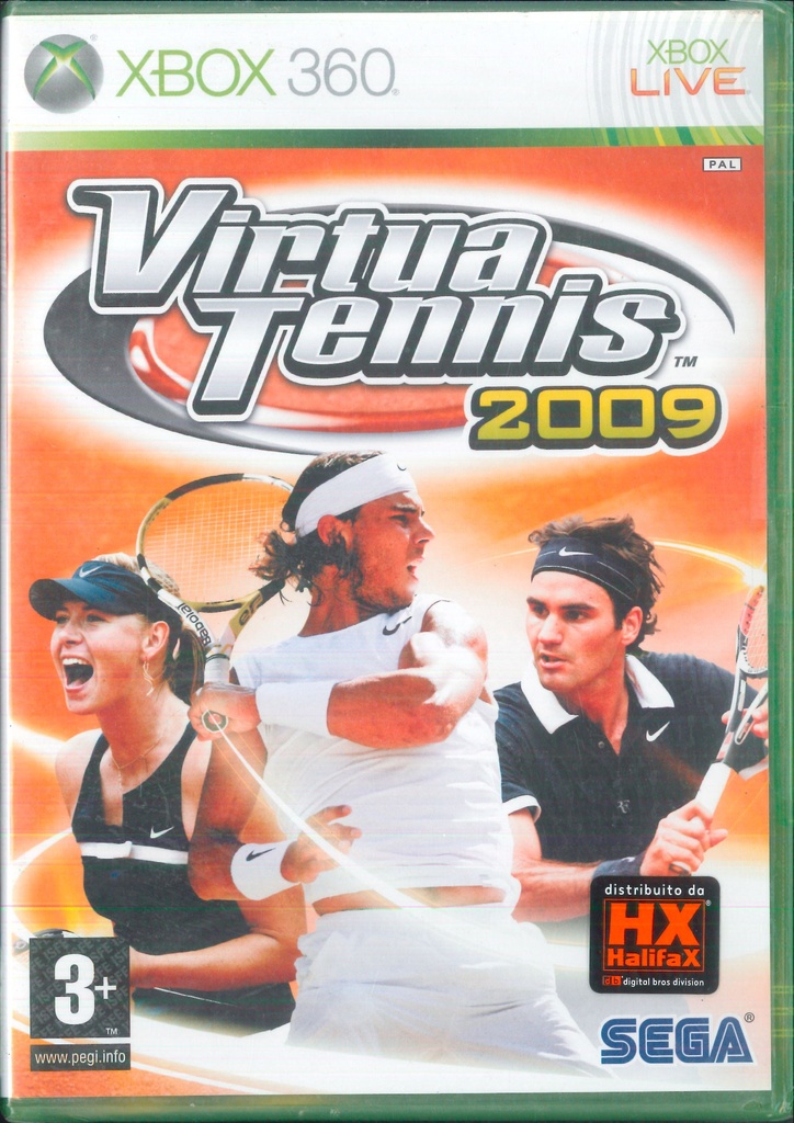 [5055277000159] Virtua Tennis 2009 XBOX 360 SEGA Sigillato