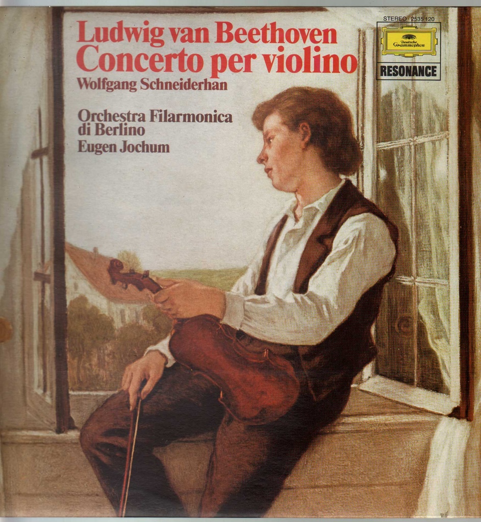 [2535120] Concerto Per Violino Lp 33 Giri Ludwig Van Beethoven, Wolfgang Schneiderhan, Berliner Philharmoniker, Eugen Jochum
