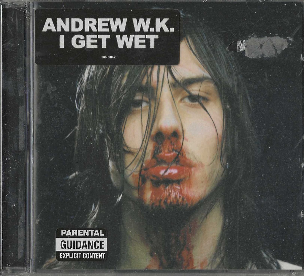 [0731458658825] I Get Wet CD Jewel Box Andrew W.K.