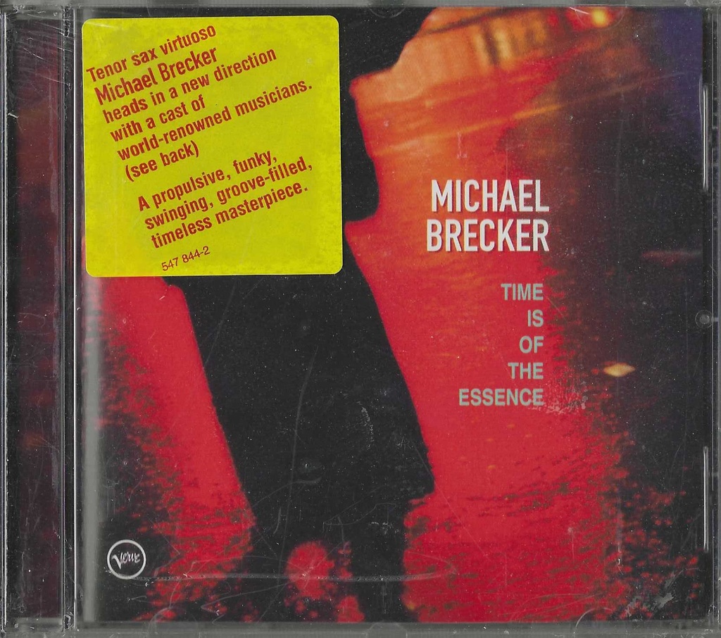 [0731454784429] Time Is Of The Essence CD Jewel Box Michael Brecker