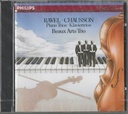 Piano Trios Klaviertrios CD Jewel Box Ravel - Chausson • Beaux Arts Trio