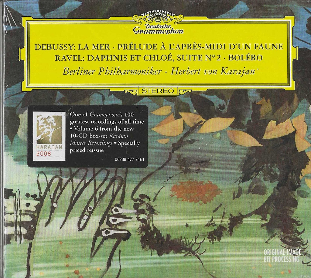 [0028947771616] Daphnis Et Chloé, Suite N° 2 · Boléro CD Digipack Debussy, Ravel, Karajan