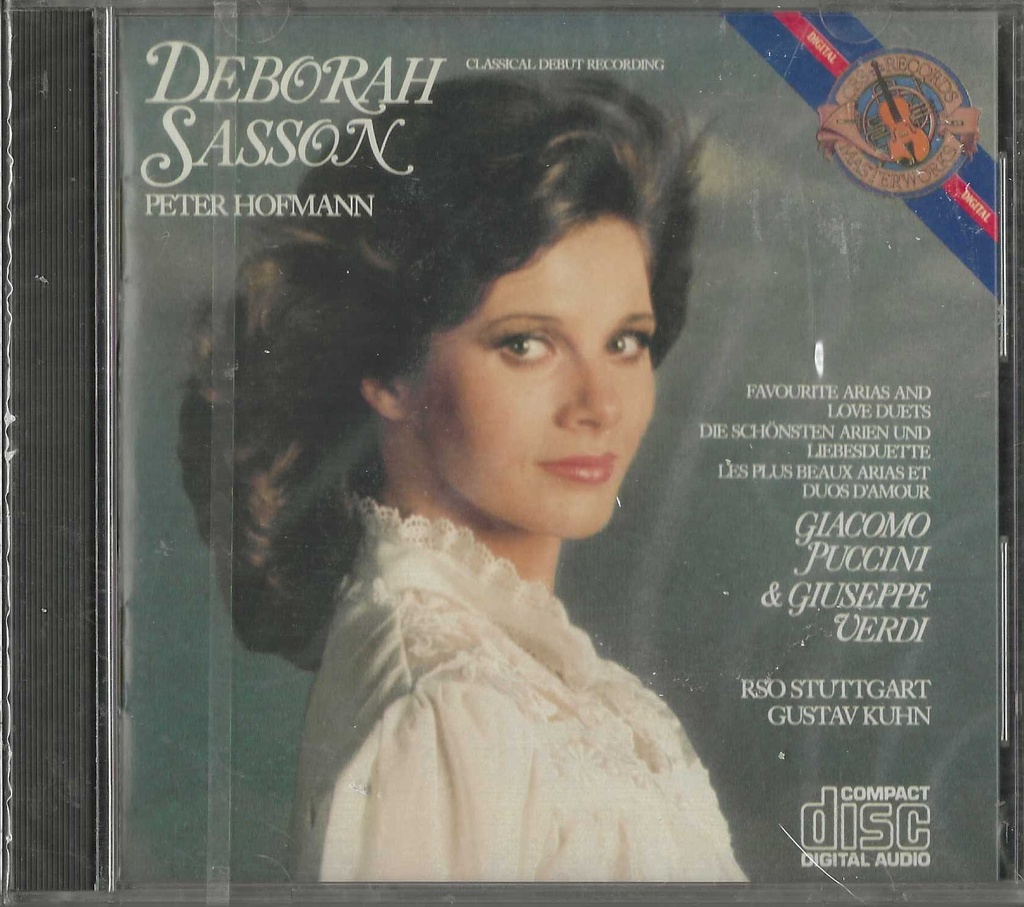 [DIDC 10057] Favorite Arias And Love Duets CD Jewel Box Sasson, Hofmann