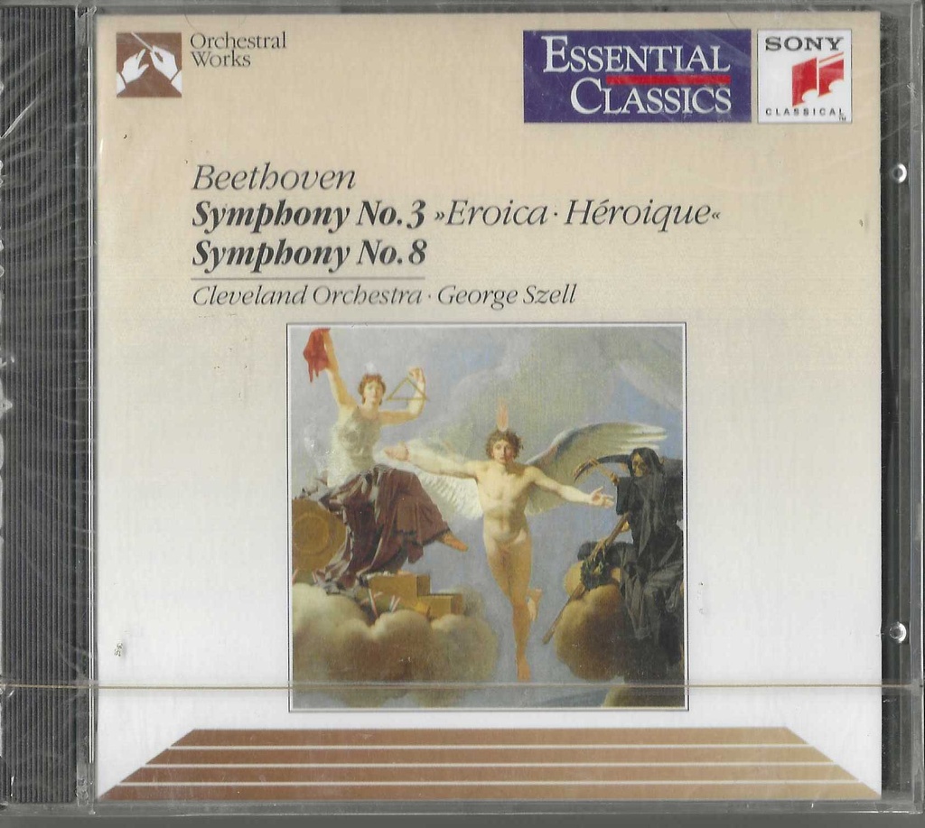 [5099704632827] Symphony No.3 & 8 CD Jewel Box Beethoven