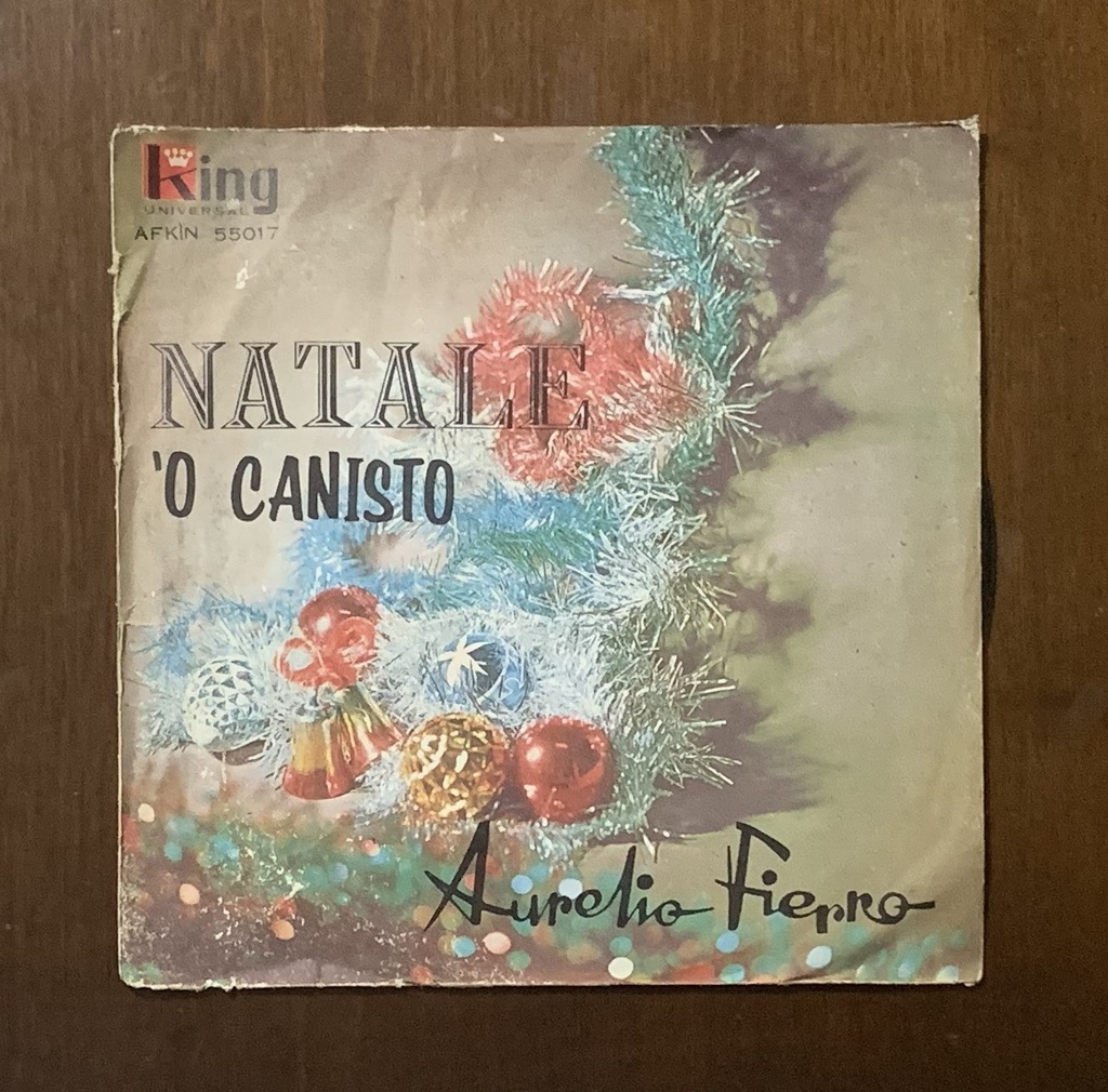 [AFKN55017] Natale Vinile 45 giri 7" Aurelio Fierro