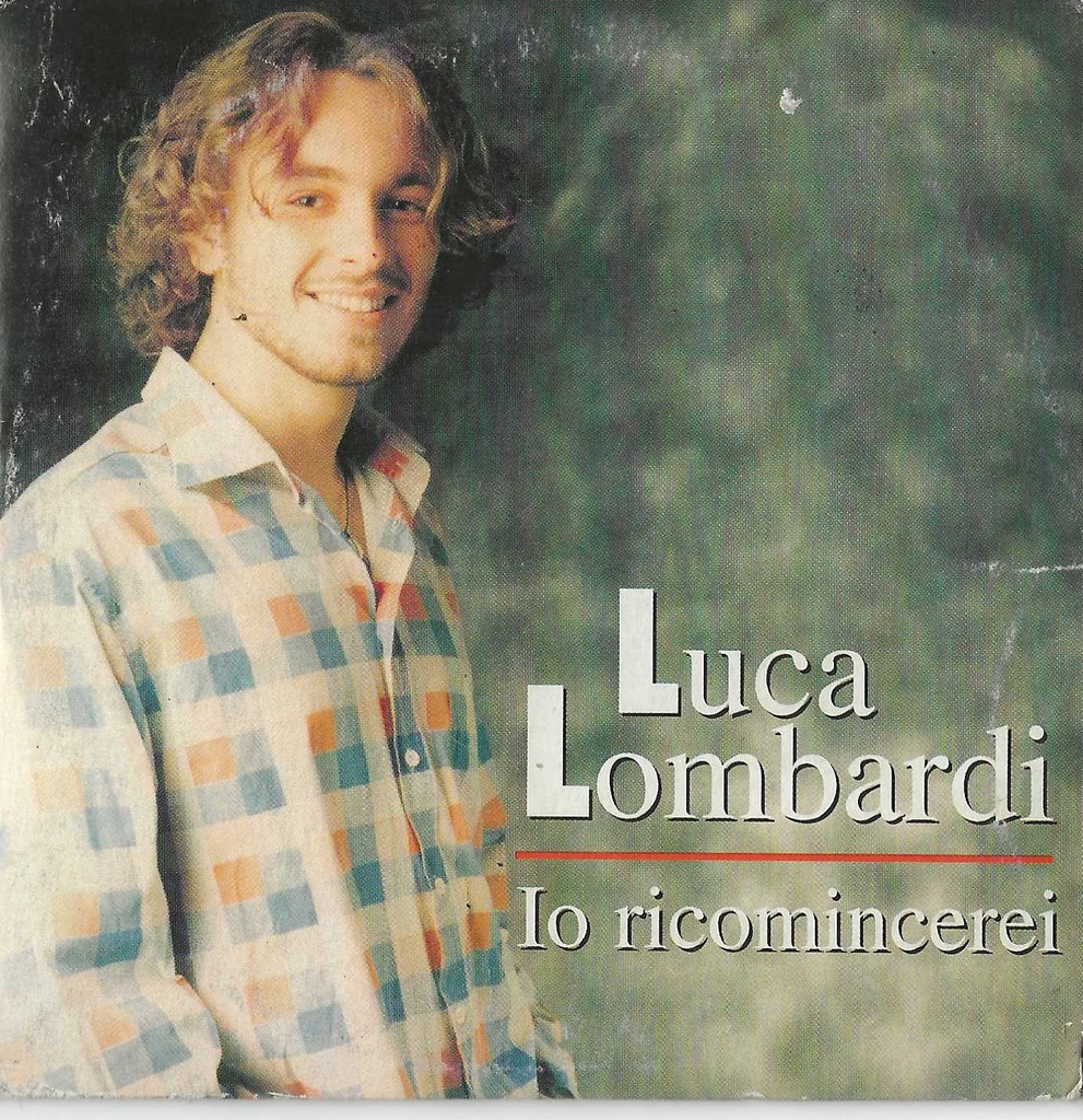 [PCDG52] Io Ricomincerei CD's Digipack Luca Lombardi