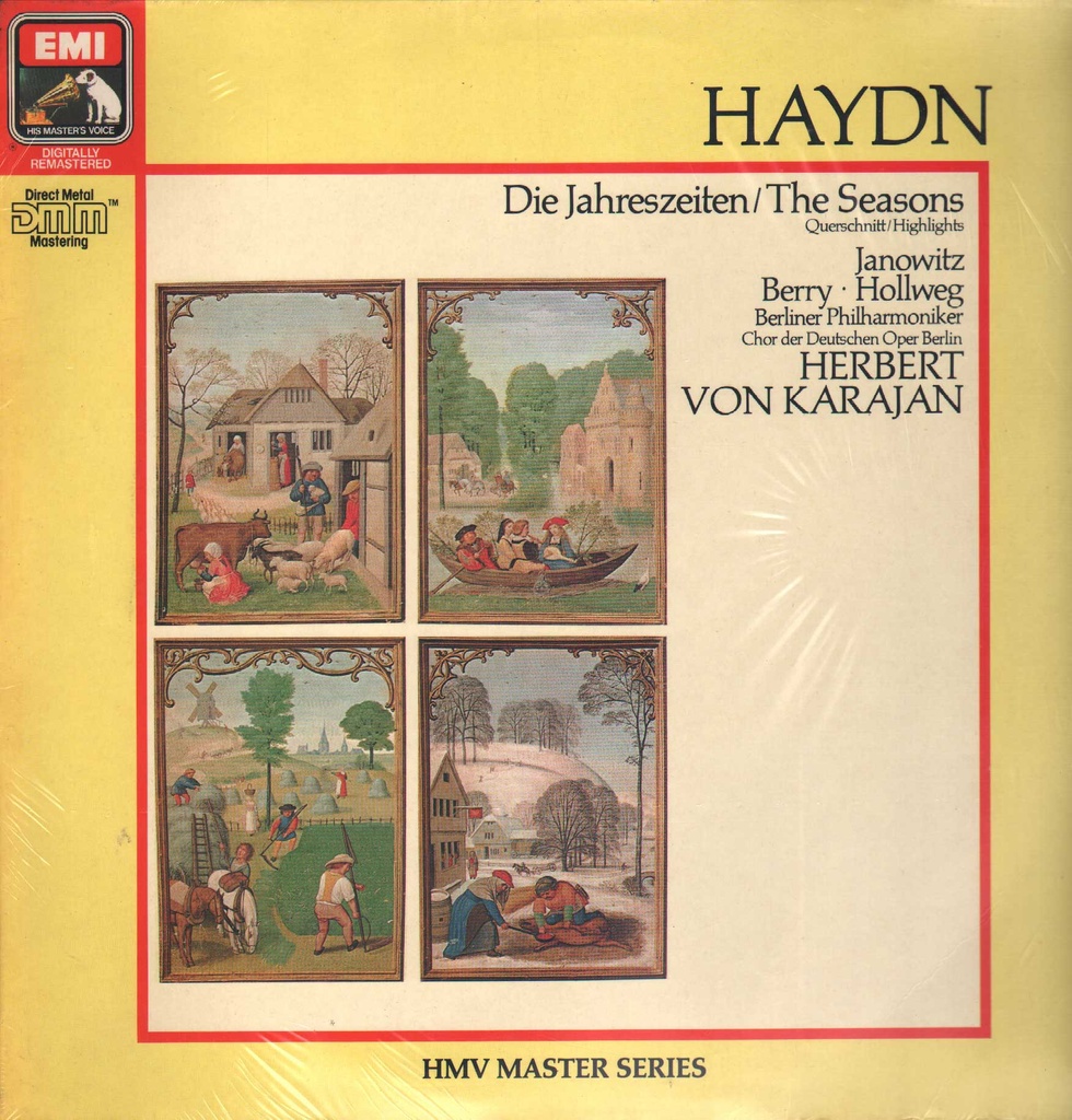 [5099929056712] Die Jahreszeiten / The Seasons Lp 33 Giri Haydn, Karajan