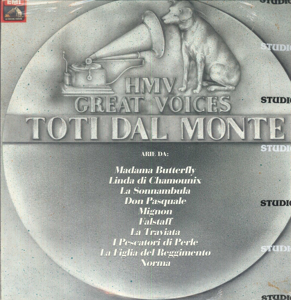 [5099929100514] HMV Great Voices Lp 33 Giri Toti Dal Monte