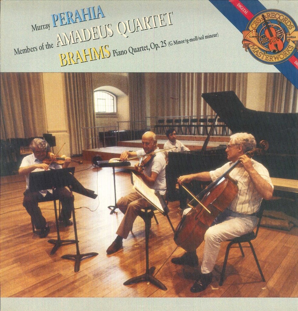 [5099704236117] Quartet For Piano And Strings In G Minor, Op. 25 Lp 33 Giri Brahms, Perahia