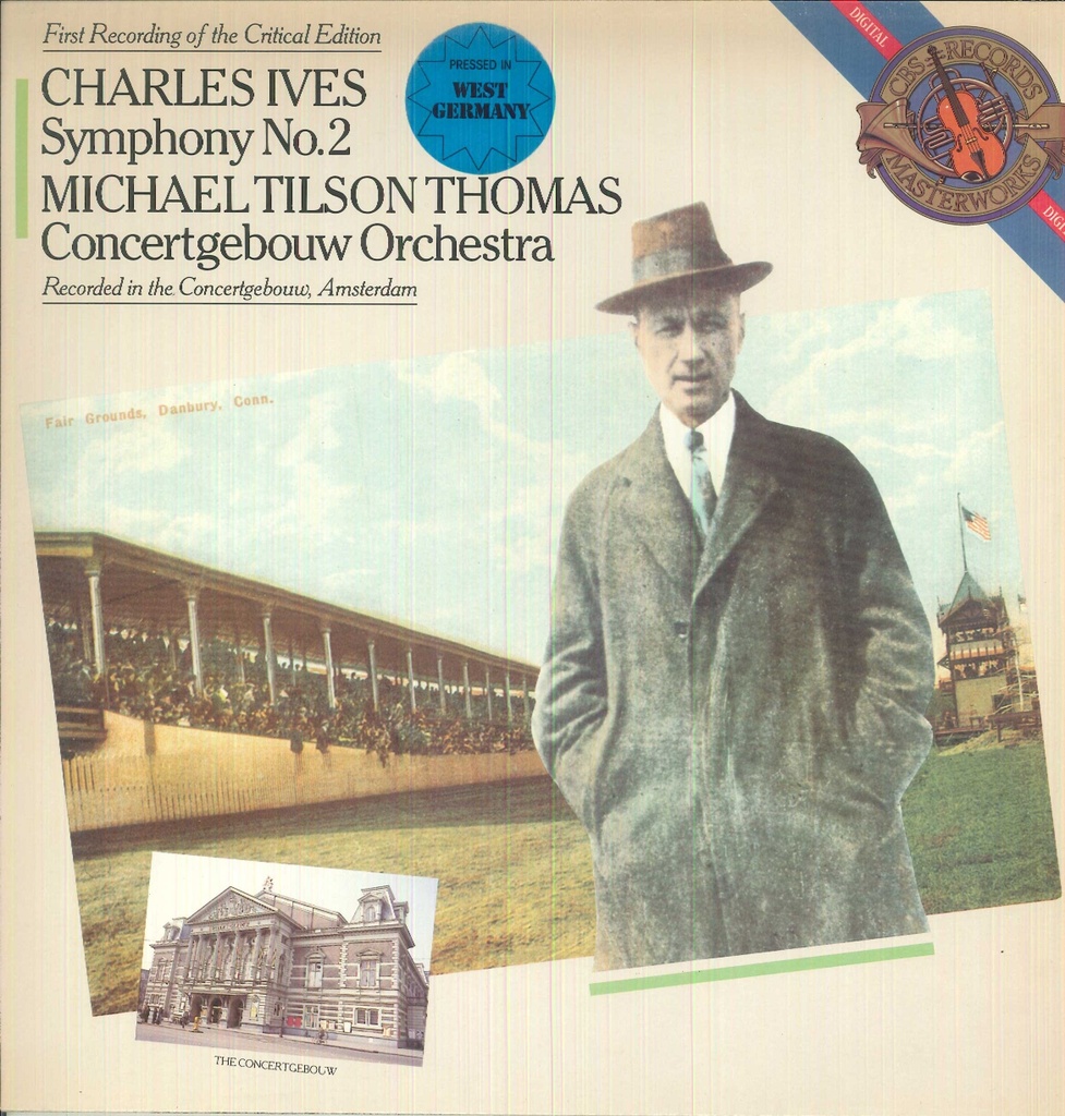 [D37300] Symphony No. 2 Lp 33 Giri Ives, Thomas