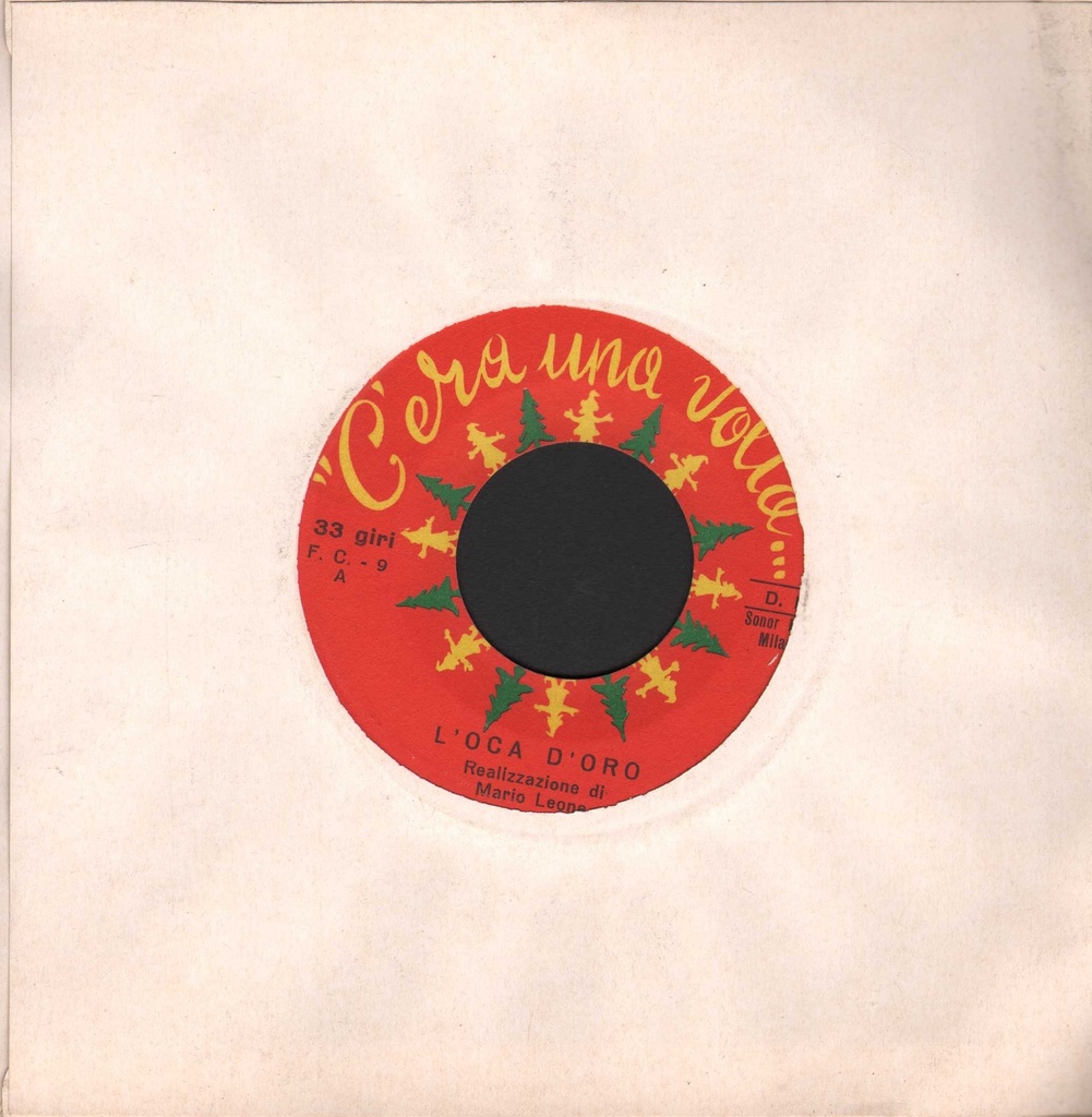 [FC9] L'Oca D'Oro Vinile 45 giri 7" Mario Leone