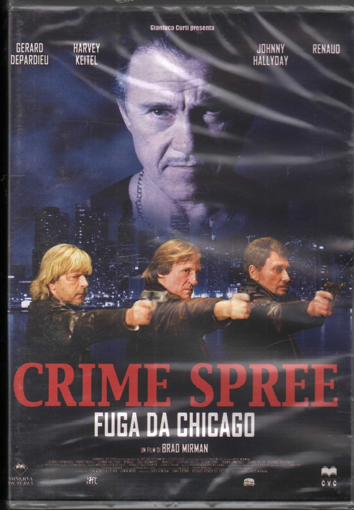 [8024607007509] Crime Spree - Fuga Da Chicago DVD Brad Mirman / Sigillato 8024607007509