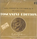 Symphony No. 2 In D Major, Op. 73 Lp 33 Giri Brahms, Toscanini