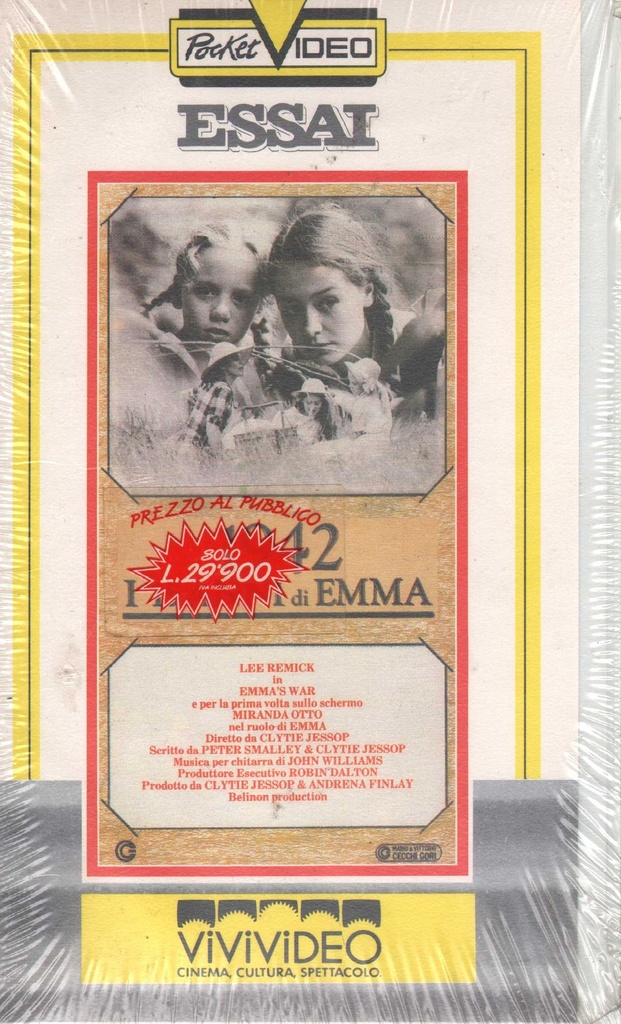 [8007654100539] 1942 - I 15 Anni Di Emma VHS Clytie Jessop / 8007654100539 Sigillato
