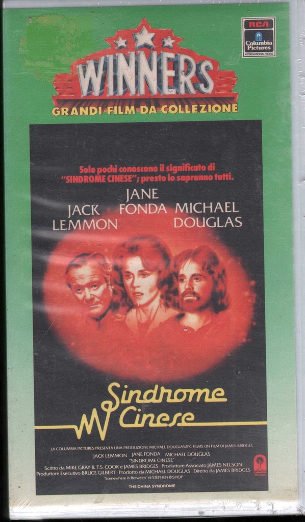 [CVT20002] Sindrome Cinese VHS James Bridges / CVT20002 Sigillato