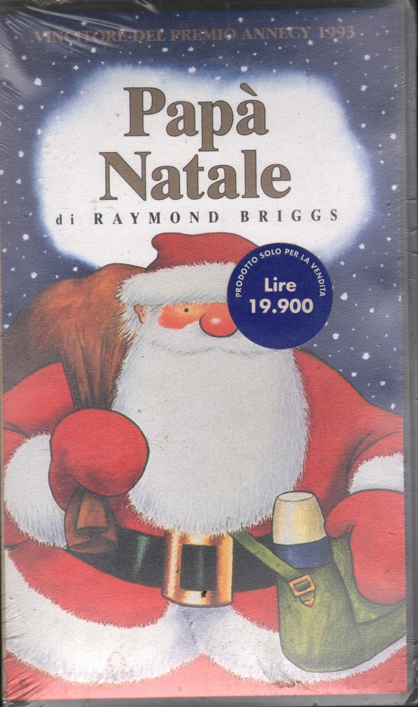 [8014124602028] Papa' Natale VHS Dave Unwin / 8014124602028 Sigillato
