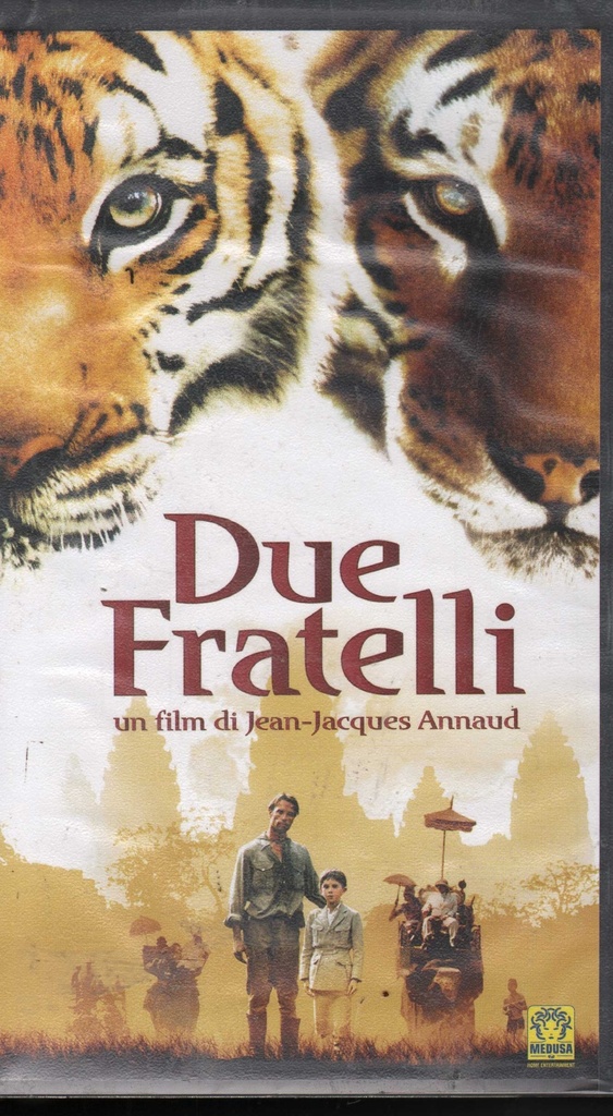 [8010020023653] Due Fratelli VHS Jean Jacques Annaud Univideo - N01SF02365 Sigillato