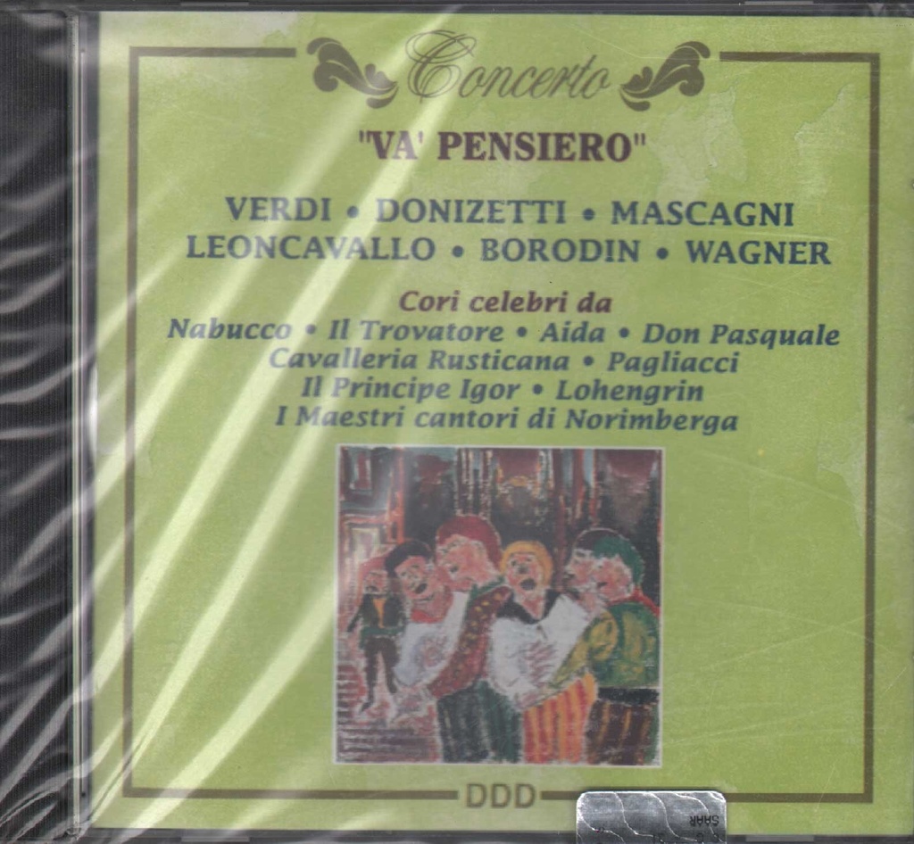 [8004883580248] Va Pensiero CD Jewel Box Verdi, Donizetti