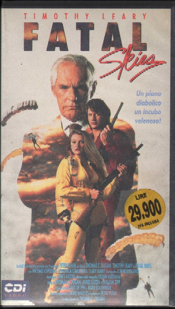 [8012812842022] Fatal Skies VHS Thomas E. Dugan Univideo - CM84202 Sigillato