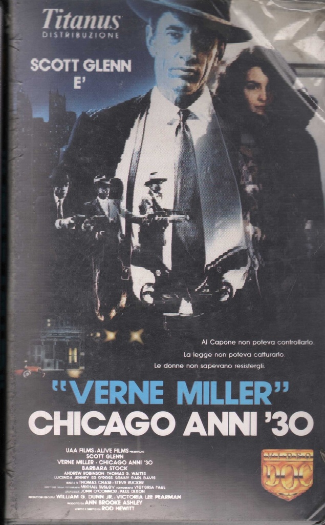 [00001] Verne Miller, Chicago Anni 30 VHS Rod Hewitt Univideo – 00001 Sigillato